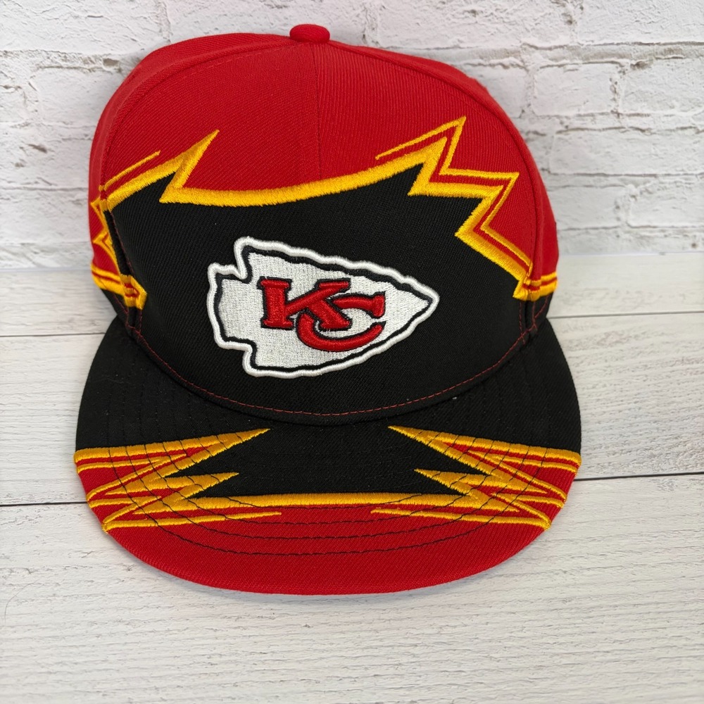 Kansas City Chiefs Break Away 7 1/8 New Era Cap Fitted Hat 59Fifty NFL Football